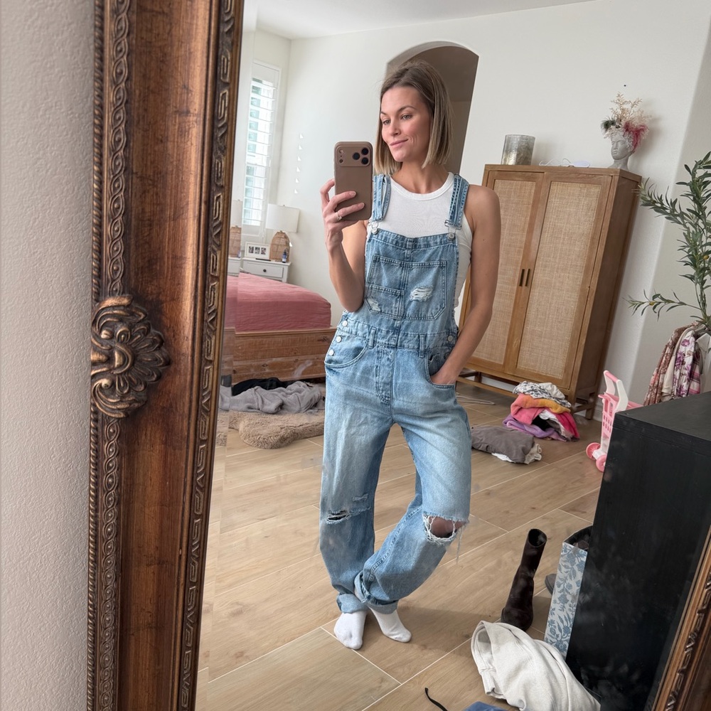 Free people we the free ziggy overalls